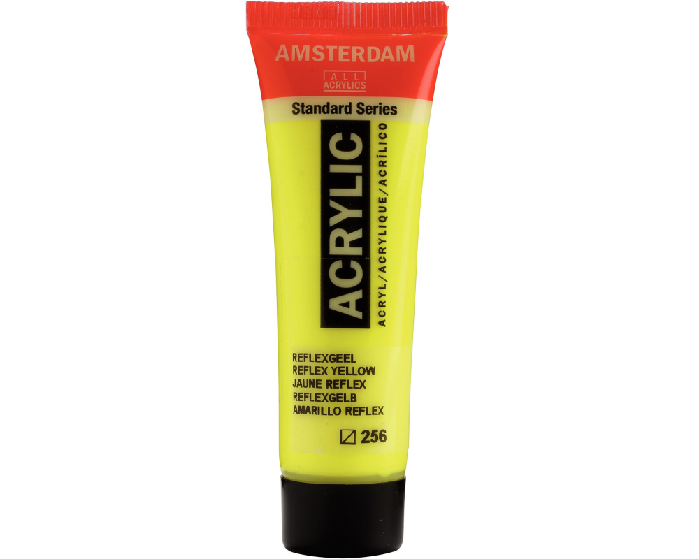 AMSTERDAM Acrylfarbe 20ml 17042560 Reflexgelb 256