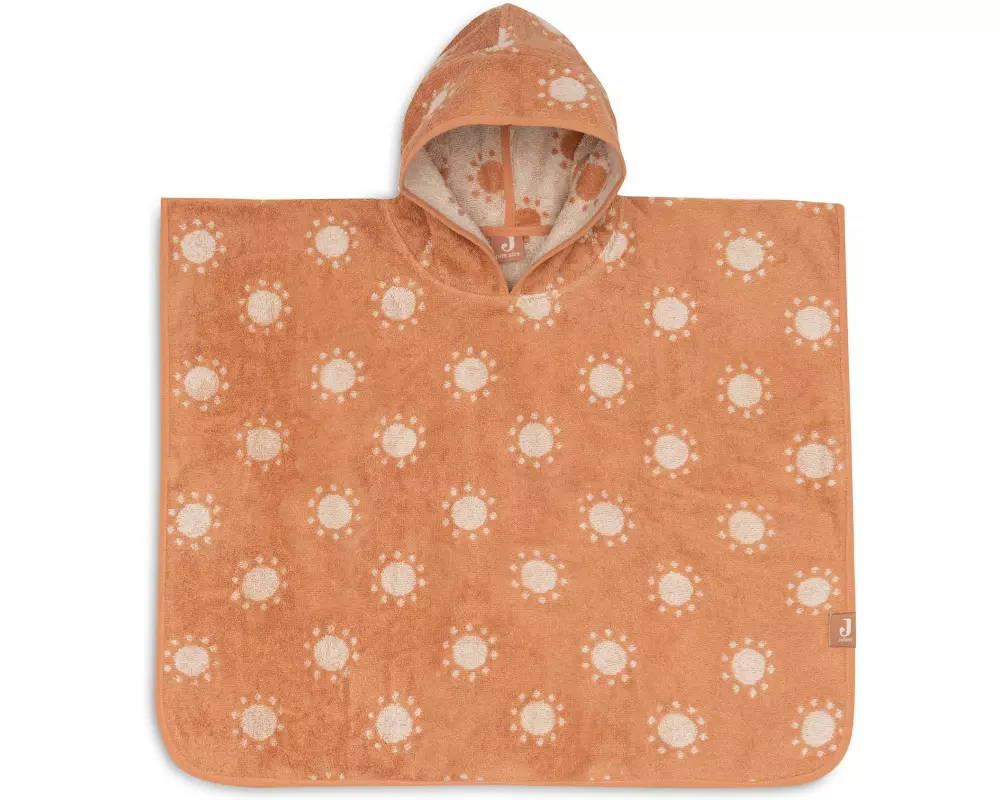Jollein Badeponcho Frottee Jacquard Wendbar – Sun