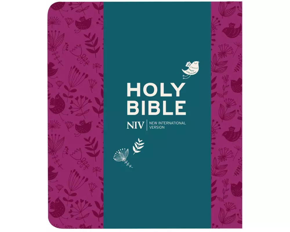 NIV Journalling Plum Soft-tone Bible with Clasp
