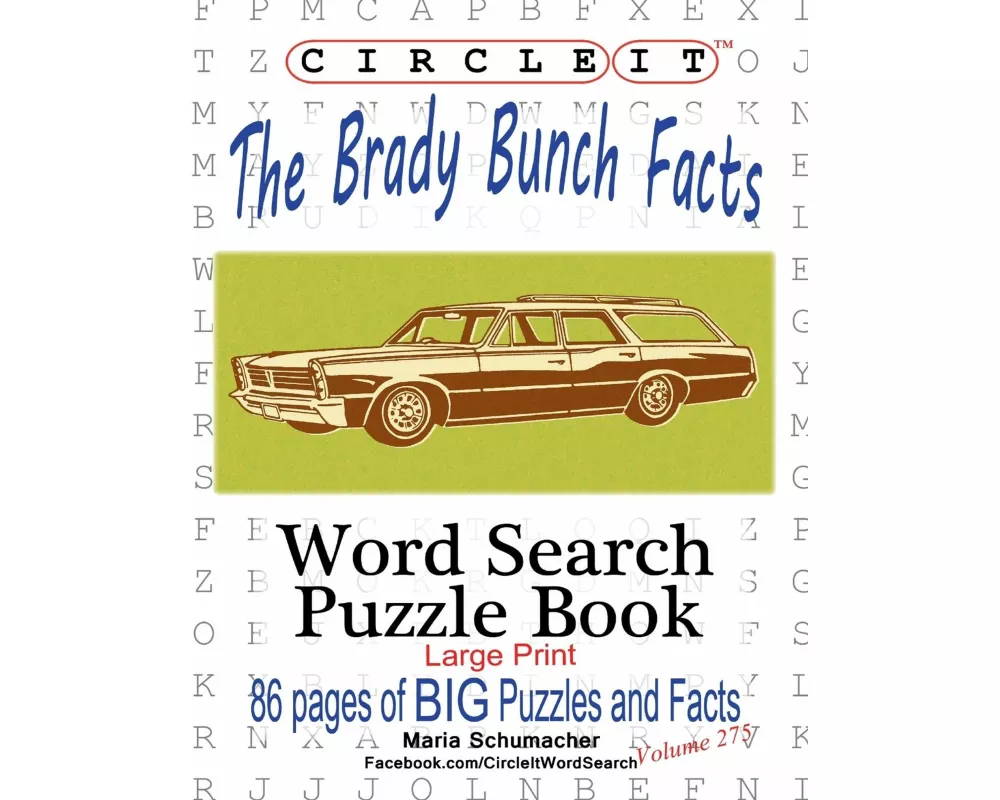 Circle It, The Brady Bunch Facts, Word Search, Puzzle Book