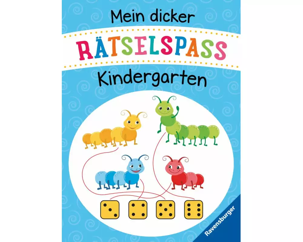 Mein dicker Rätselspaß Kindergarten