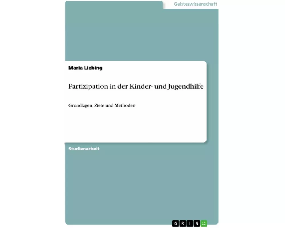 Partizipation in der Kinder- und Jugendhilfe