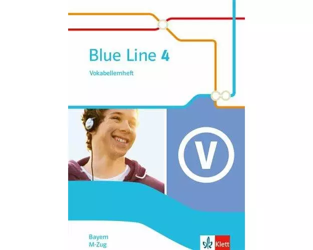 Blue Line 4 M-Zug. Ausgabe Bayern. Vokabellernheft Klasse 8