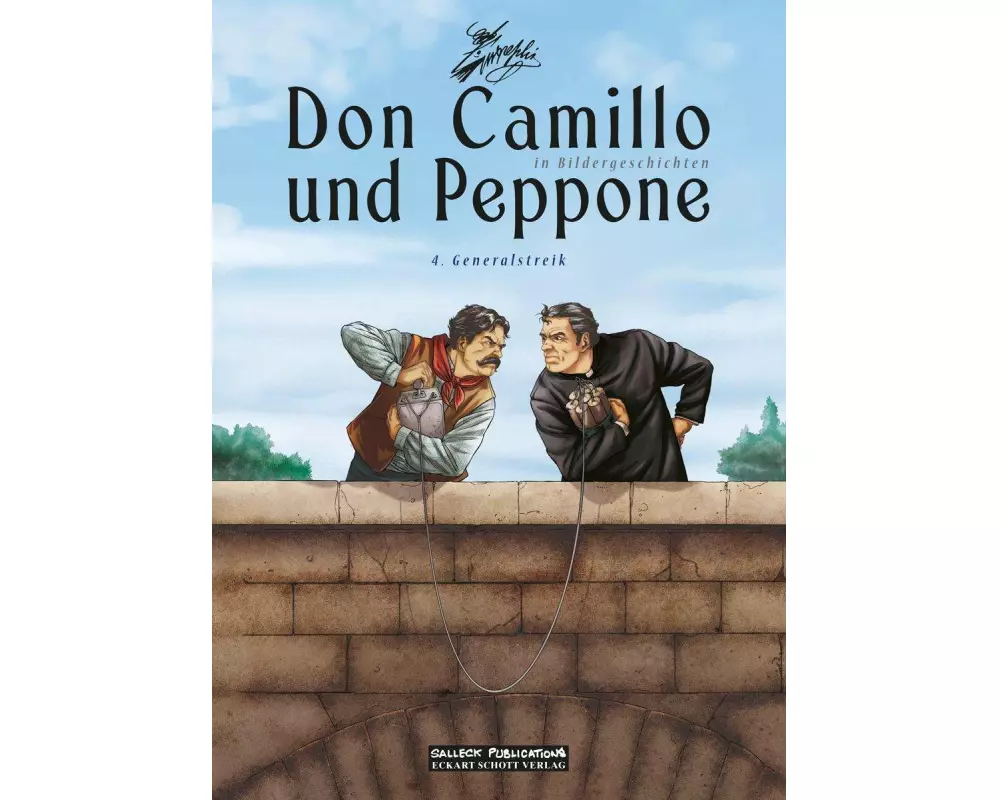 Don Camillo und Peppone in Bildergeschichten