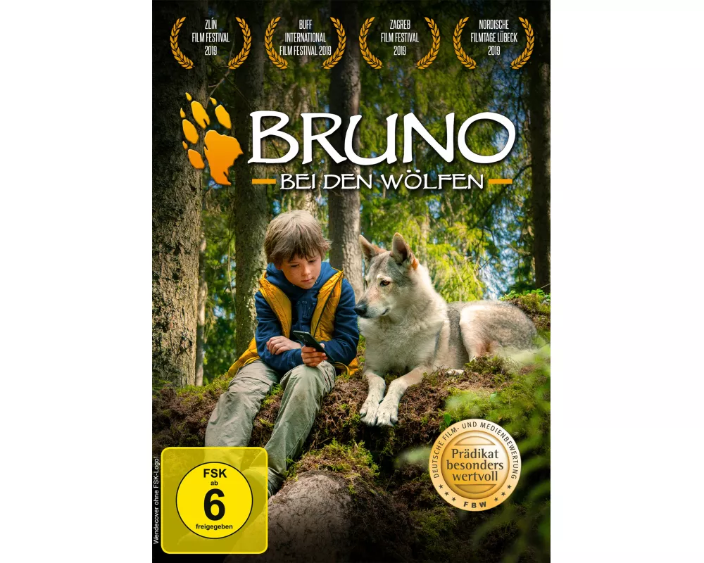 Bruno bei den Wölfen