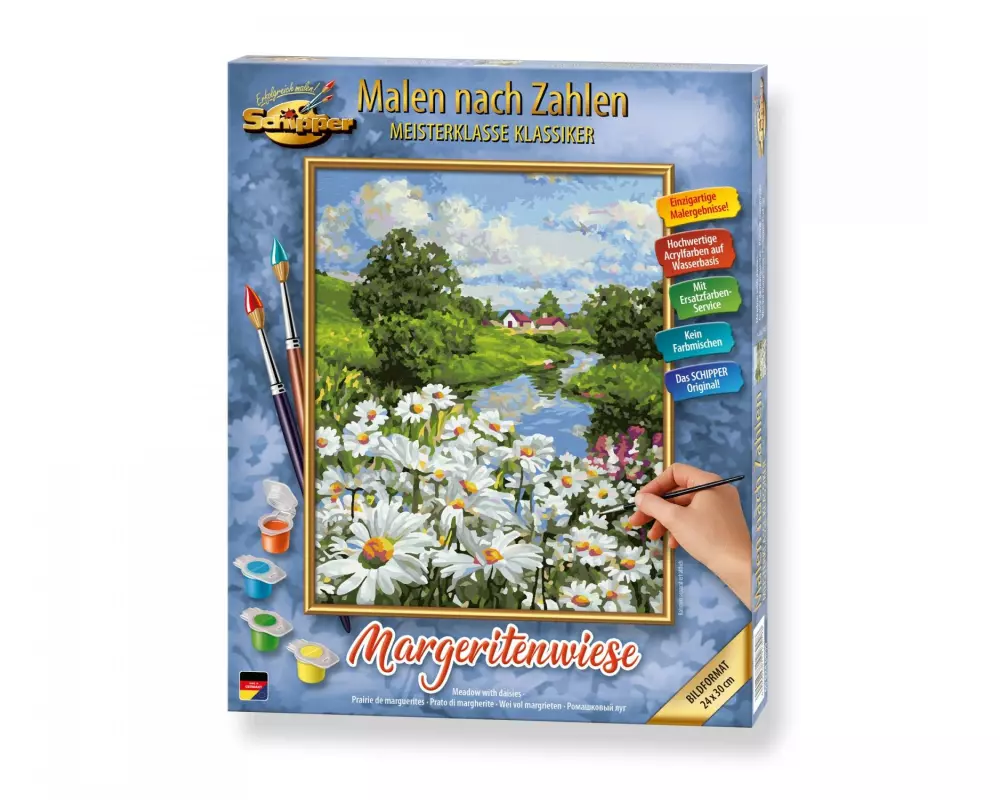 Schipper Malen nach Zahlen Margeritenwiese