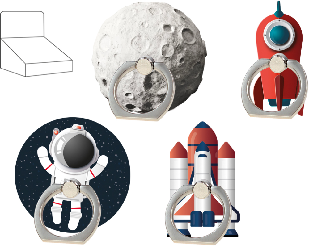 ROOST Smartphone-Ring Universum CM3275A ass.