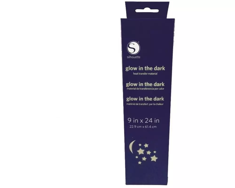 Silhouette Aufbügelfolie 22.9 cm x 91.4 cm nachtleuchtend