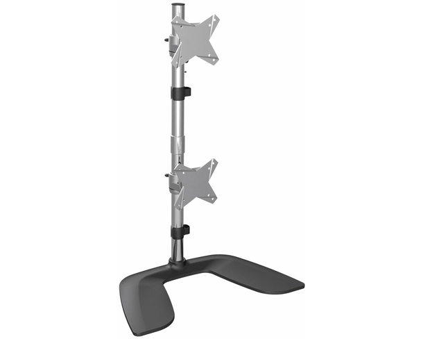 VERTICAL DUAL MONITOR STAND