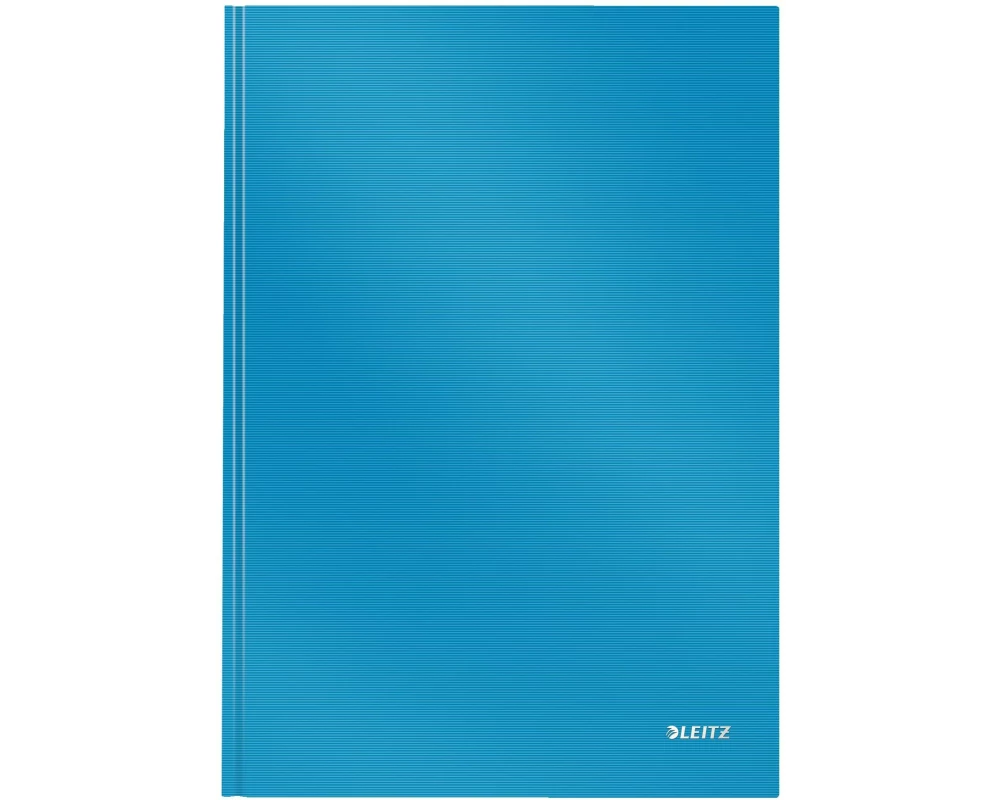 Leitz Notizbuch Solid A4, Kariert, Hellblau