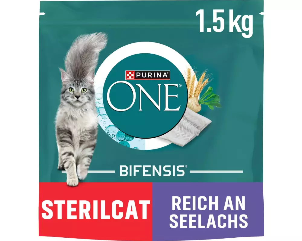 Purina ONE Trockenfutter Sterilcat Seelachs 1.5 kg