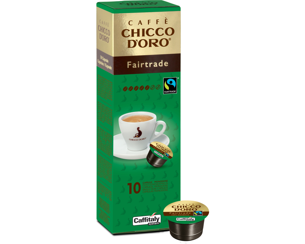 CHICCO D'ORO Caffitaly Kapseln 802079 FairTrade 100% Arabica 10 Stk.