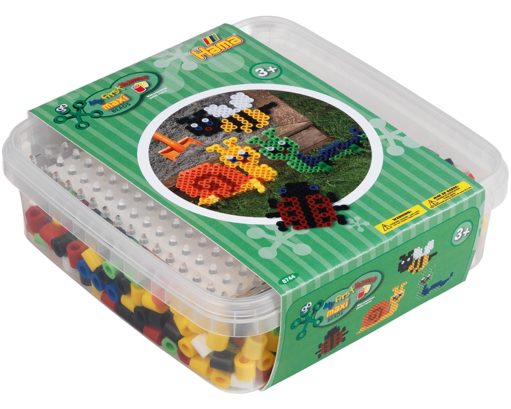 HAMA Bügelperlen Box Maxi G1018744-0 Perlen und Stiftplatte