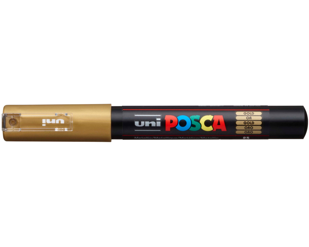 UNI-BALL Posca Marker 0.7mm PC-1M GOLD gold
