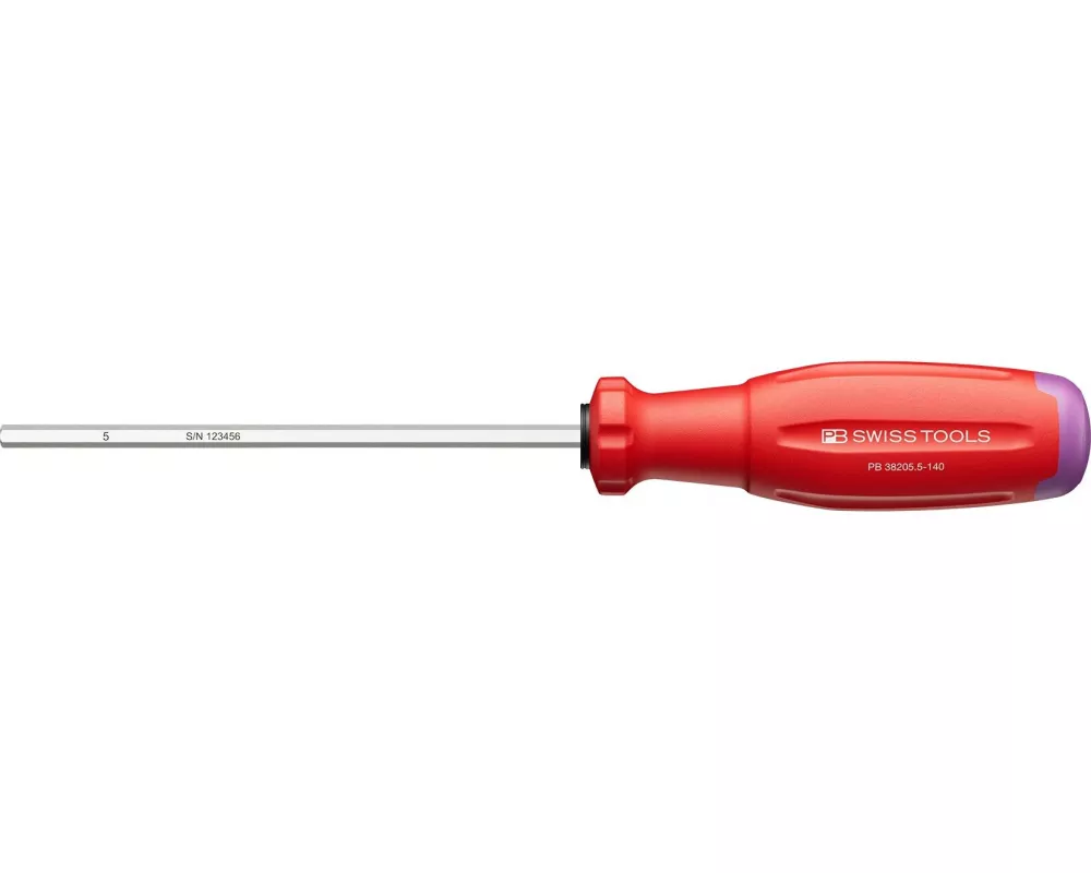 PB Swiss Tools Schraubenzieher 38205 SwissGrip Evo