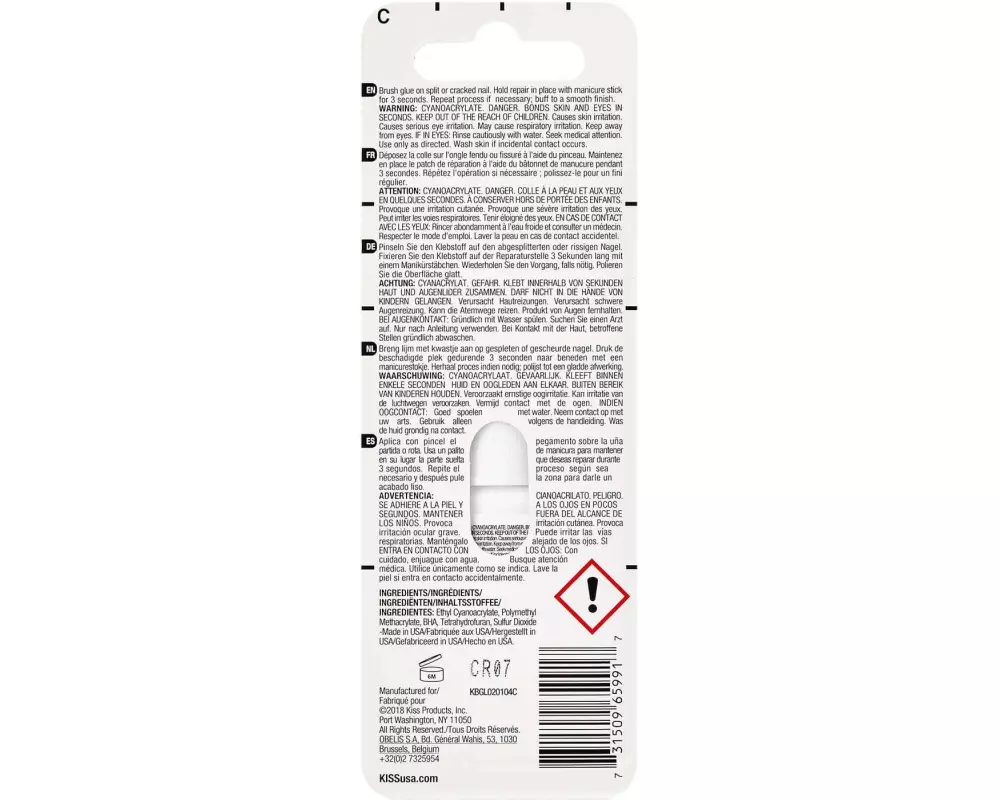 Kiss Brush-On Nagelkleber 5 g
