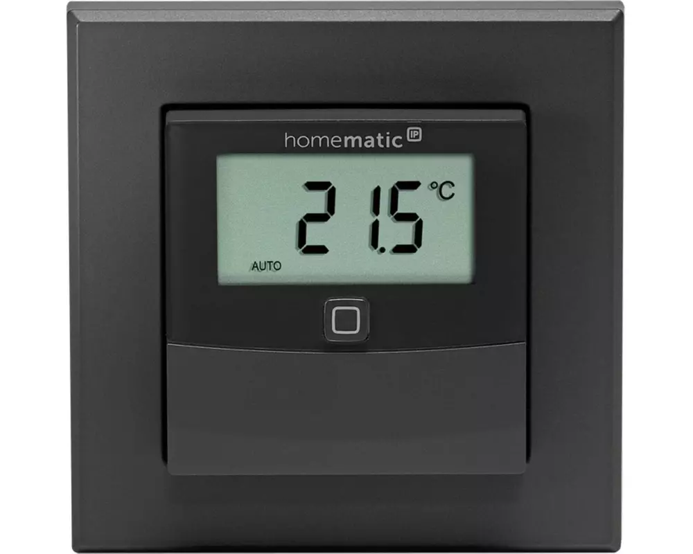 Homematic IP Funk-Temperatur- und Luftfeuchtigkeitssensor - Anthrazit