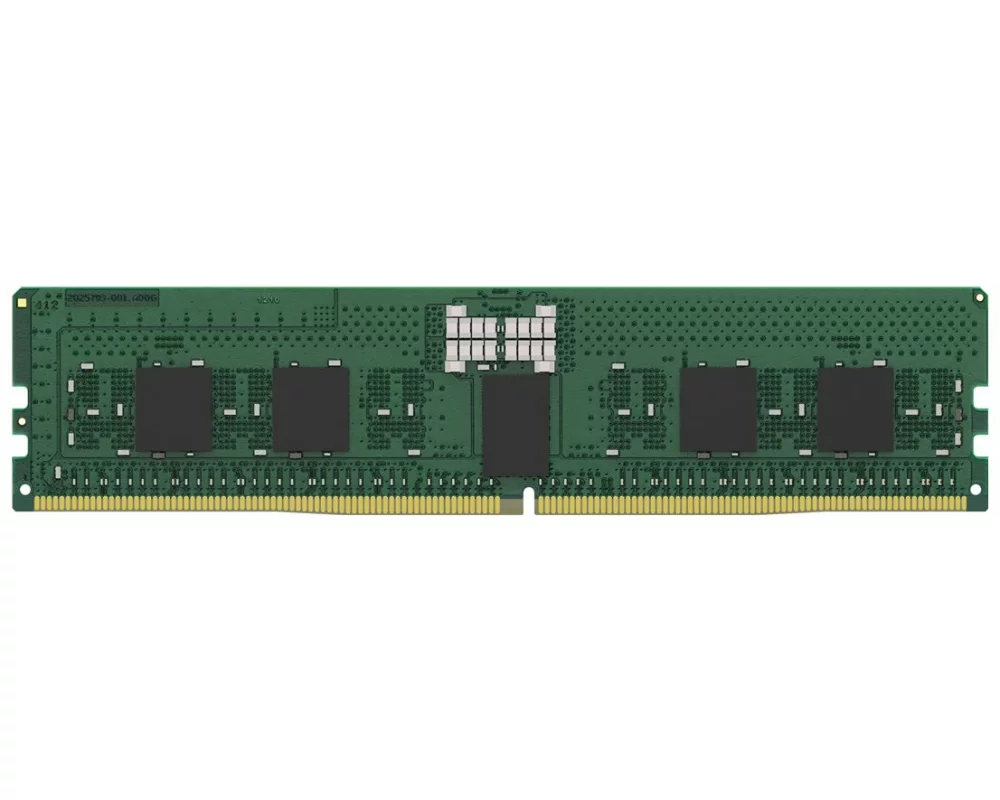 Kingston 24GB, 5600MT/s, DDR5, ECC, Reg, CL46, DIMM, 1Rx8, Micron B, Renesas