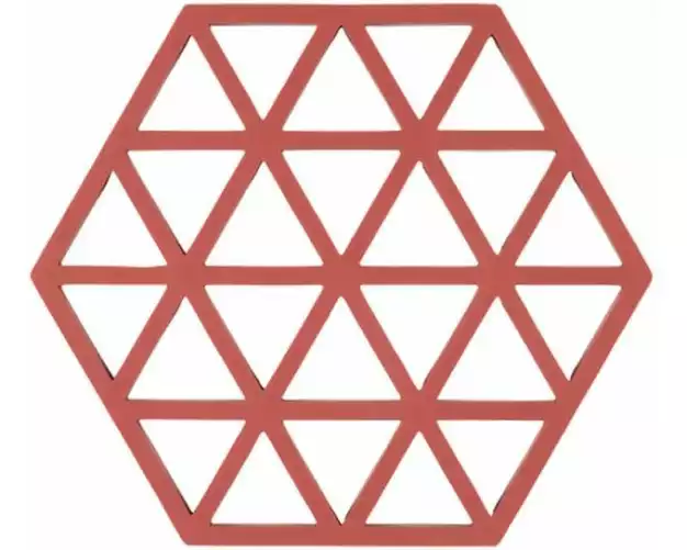 Zone Denmark Topfuntersetzer Triangle Untersetzer Rot