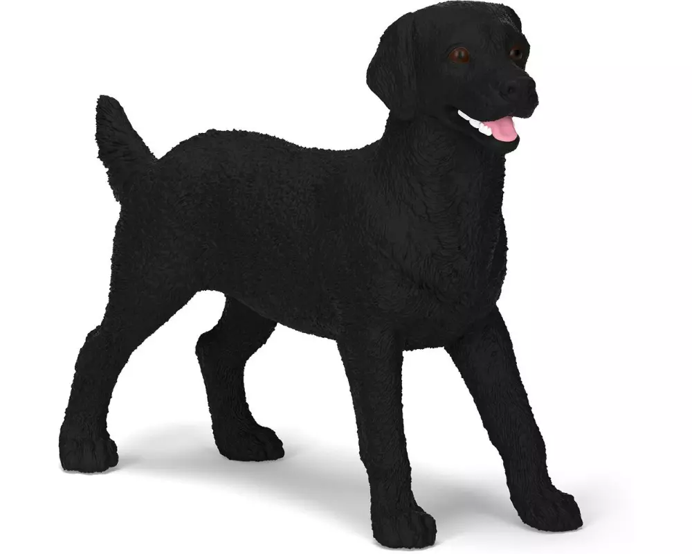 Schleich Spielzeugfigur Schwarze Labrador Hündin