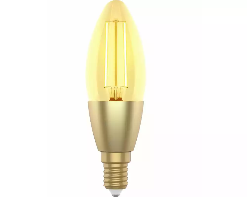 WOOX Leuchtmittel WiFi Smart Bulb Filament E14, 4.9W, 2700K-6500K