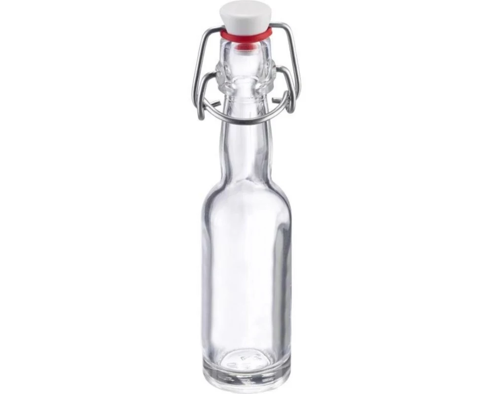Westmark Holzdisplay Mini-Bügelverschlussflasche 40 ml, 24 Stück