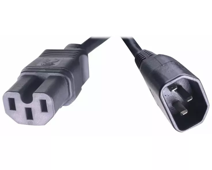 HPE ROW Power Cord, C15 to C14, 2.5m, to Aruba 5400R zl2 Switch Series