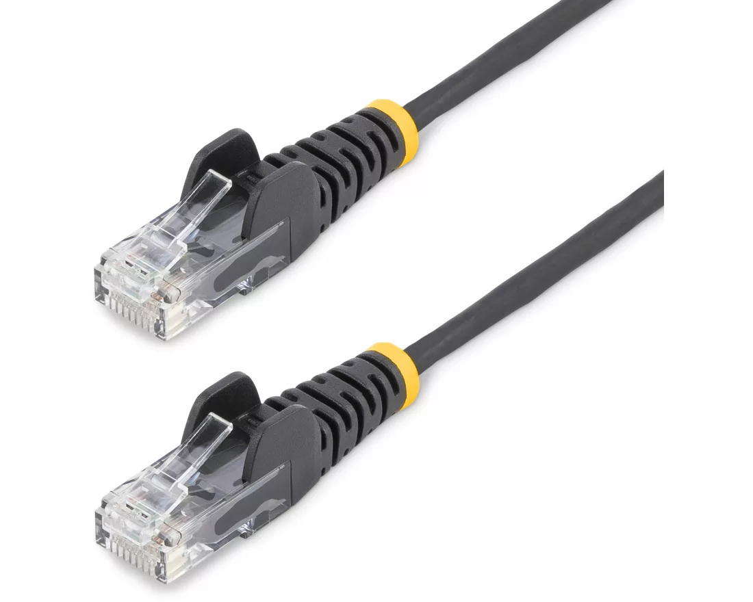 StarTech.com N6PAT50CMBKS Netzwerkkabel Schwarz 0,5 m Cat6 U/UTP (UTP)