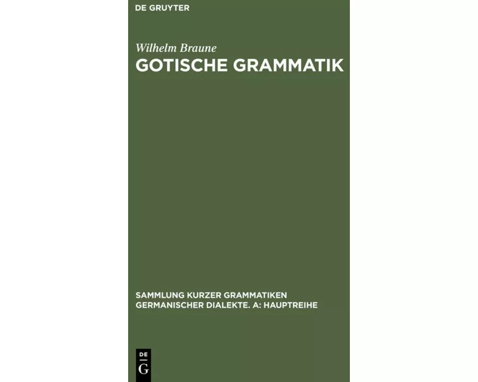 Gotische Grammatik