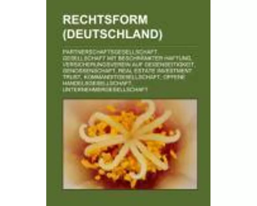 Rechtsform (Deutschland)