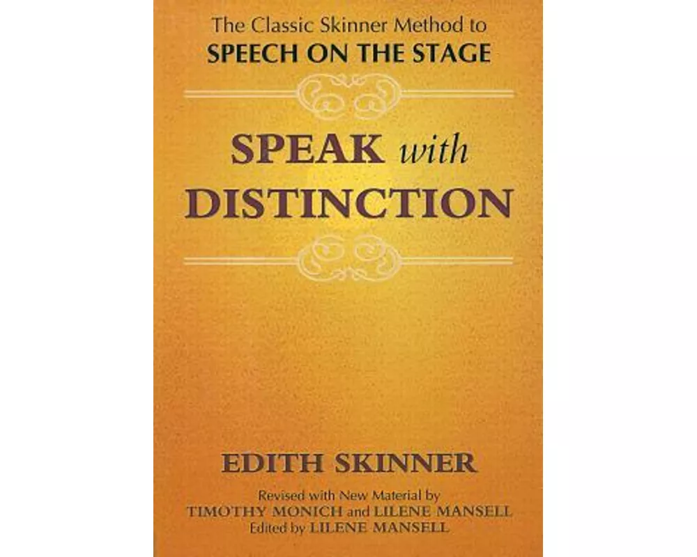 Speak with Distinction