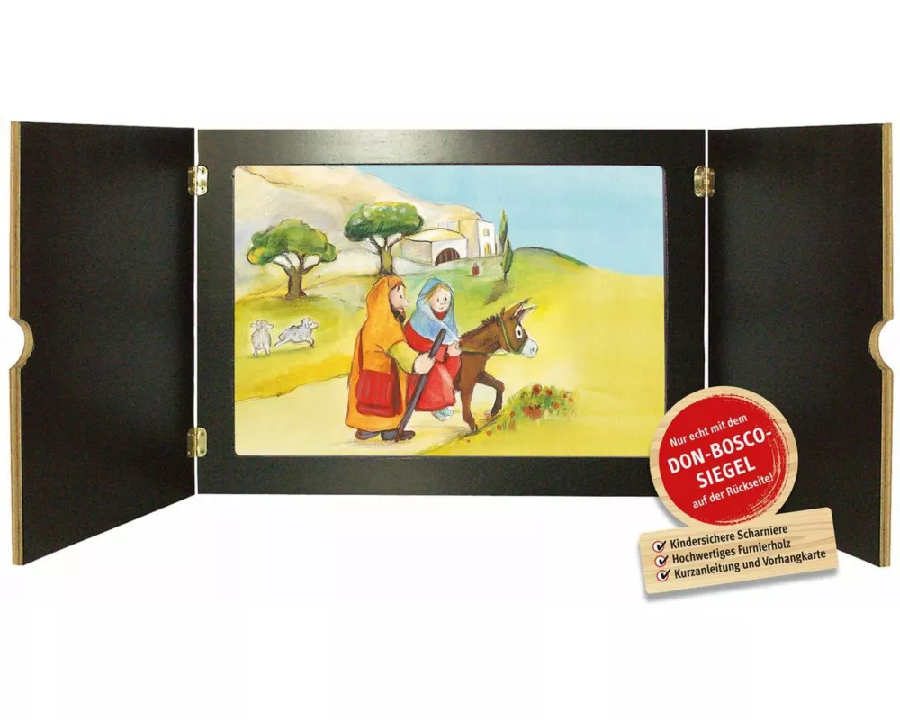 Kamishibai mit Einschub von oben. Für DIN A3-Bildkarten