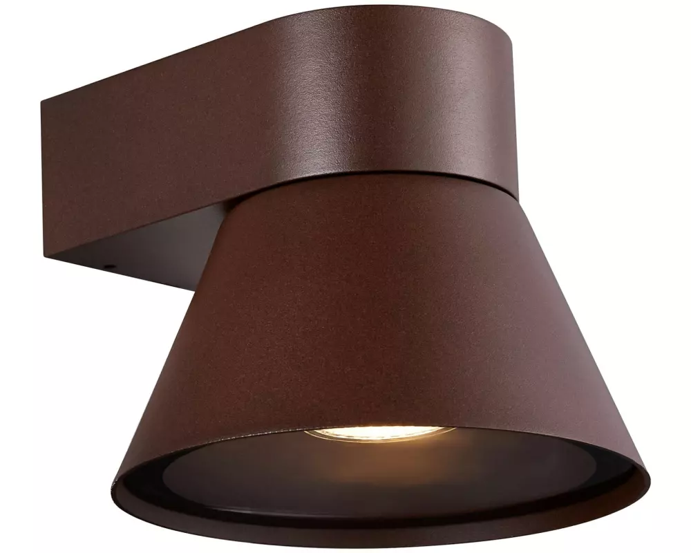 Nordlux Wandleuchte Kyklop Cone GU10, IP54, 230 V, Rost