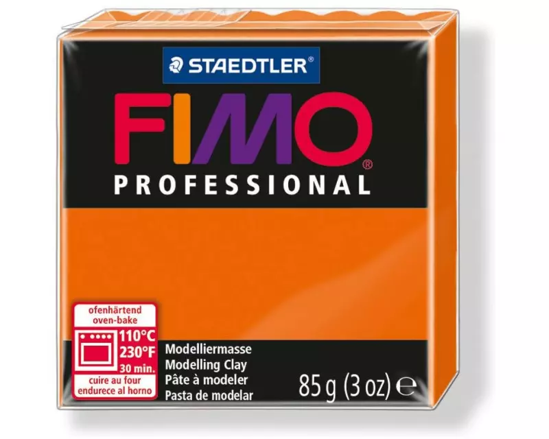 Fimo Modelliermasse Professional Orange, 85g