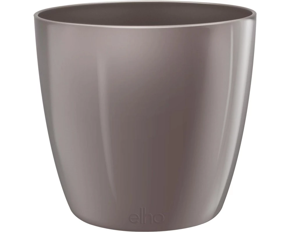 Elho Blumentopf Brussels Diamond rund 6.2 l, Oyster Pearl