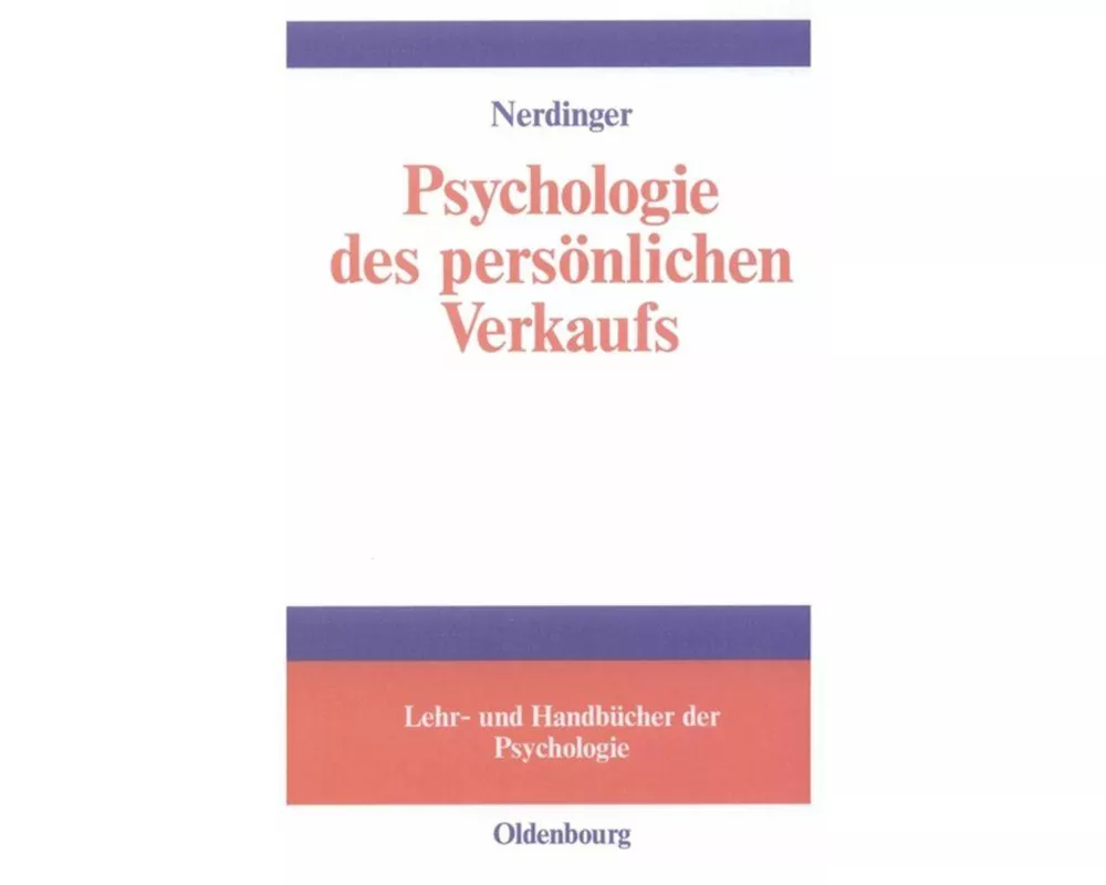 Psychologie des persönlichen Verkaufs