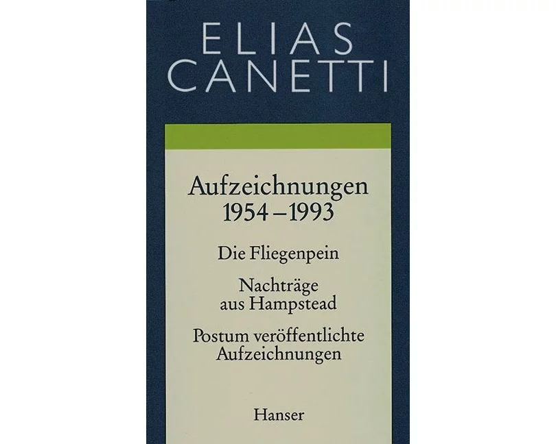 Gesammelte Werke Band 5: Aufzeichnungen 1954-1993