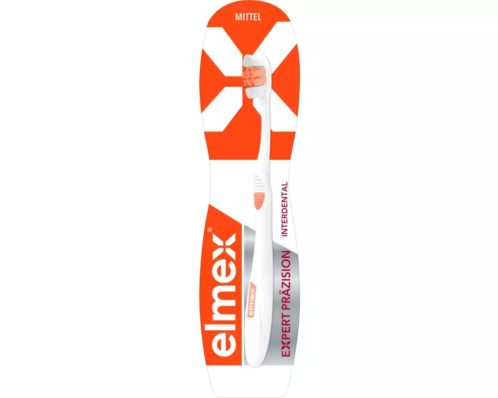 elmex Handzahnbürste Expert Präzision Interdental