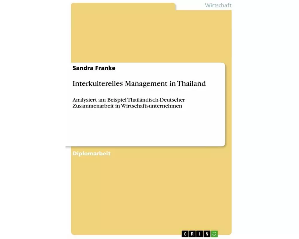 Interkulterelles Management in Thailand