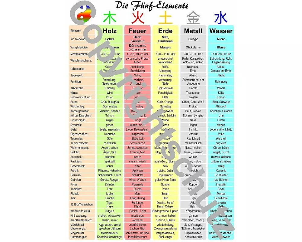 Die Fünf-Elemente - A3