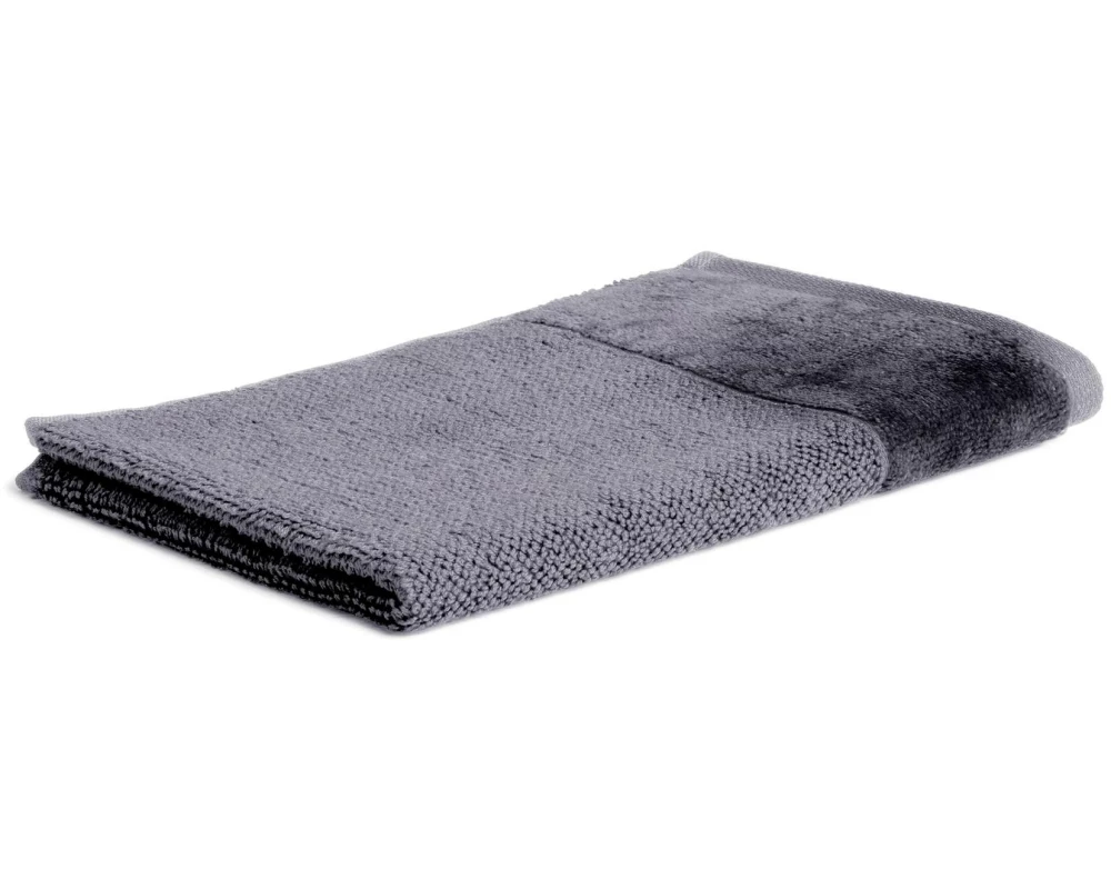 Möve Gästetuch Bamboo Luxe Uni 50 x 30 cm, Stone Gray