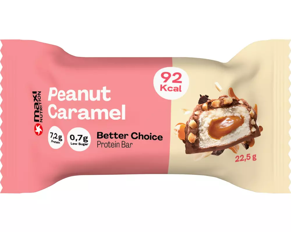 Maxi Nutrition Riegel Better Choice Peanut Caramel, 15x 23g