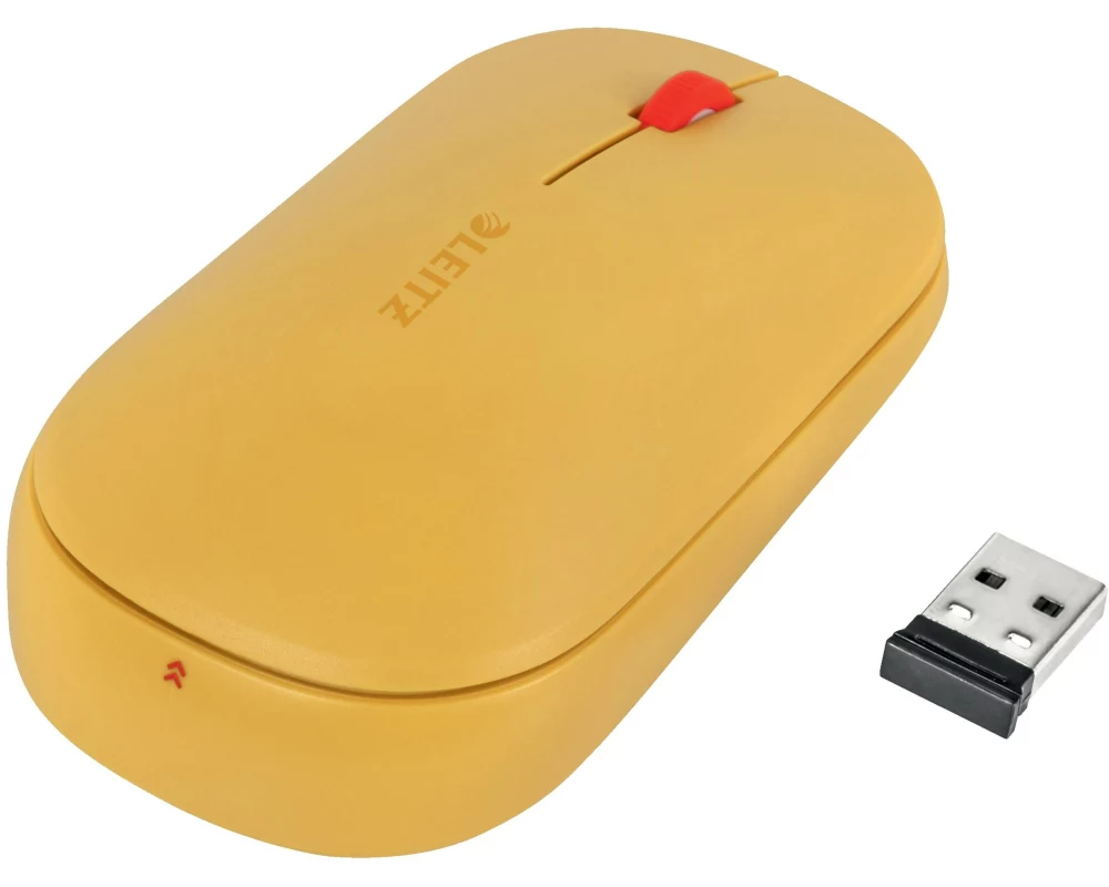 Leitz Workplace Maus Cosy Kabellose Warmes Gelb