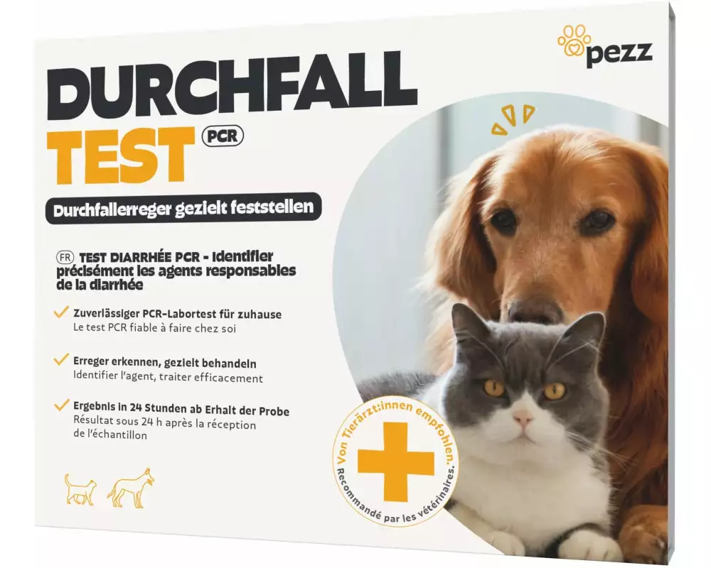 pezz Durchfalltest für Hunde und Katzen