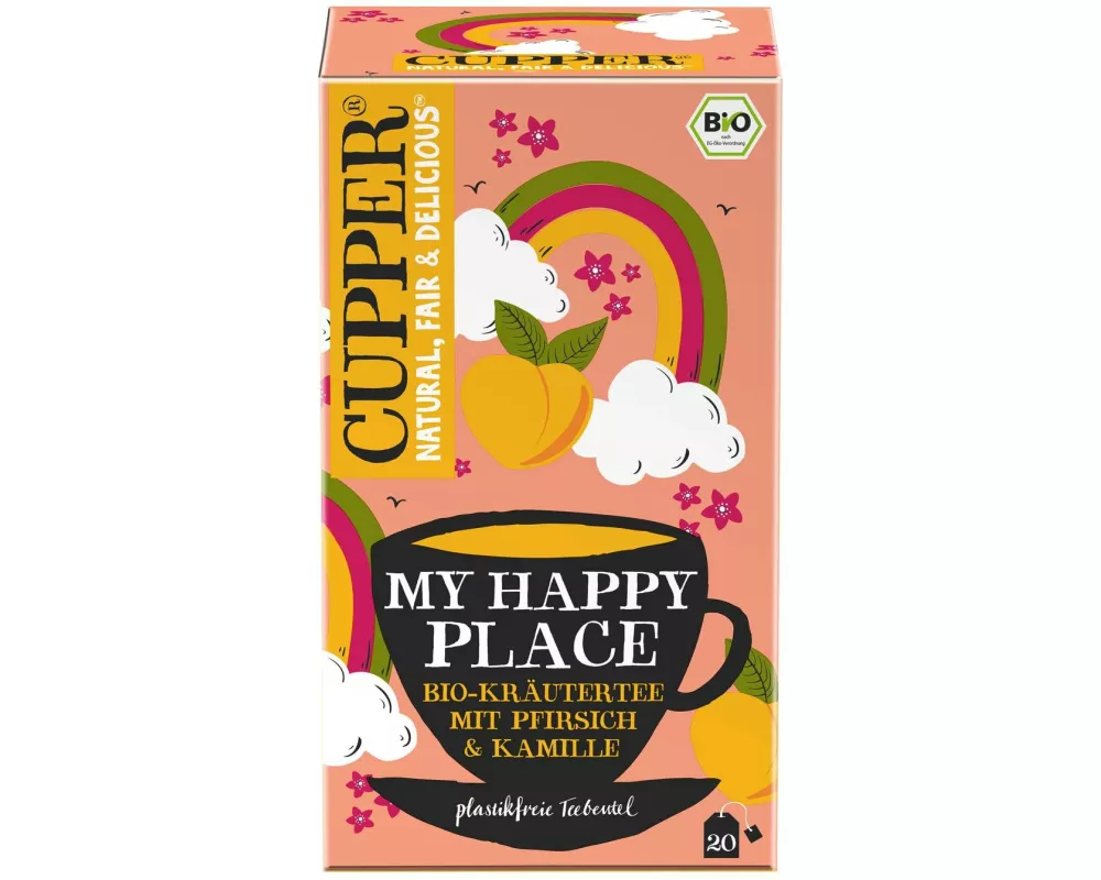 Cupper Teebeutel My Happy Place 20 Stück