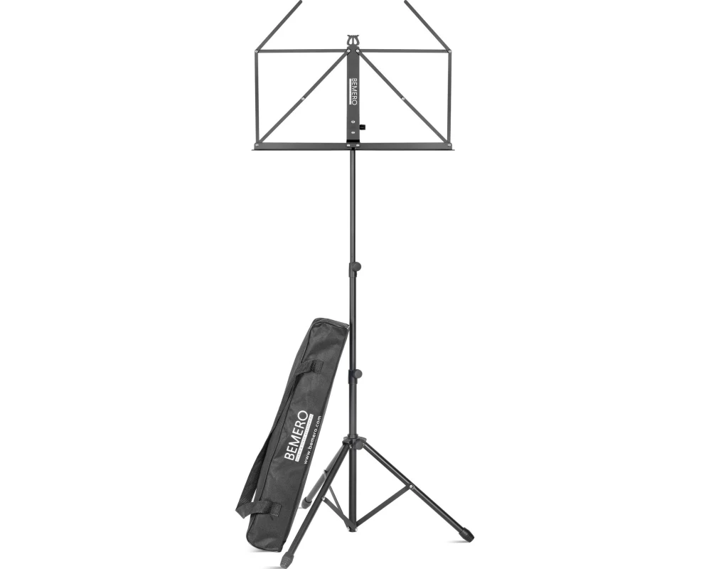 Bemero Notenständer MSS-3095BK schwarz