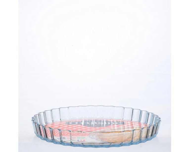 International Cookware Auflaufform 27 cm Rund, Transparent