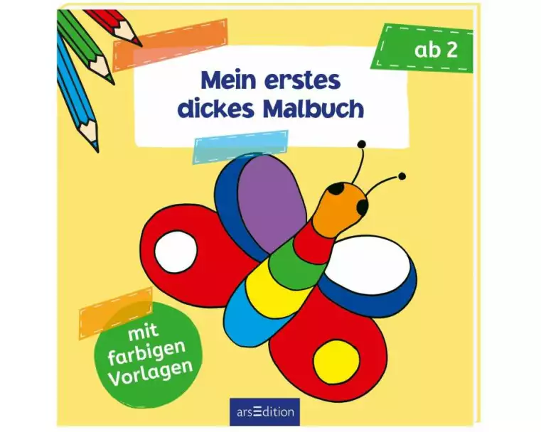 Mein erstes dickes Malbuch ab 2