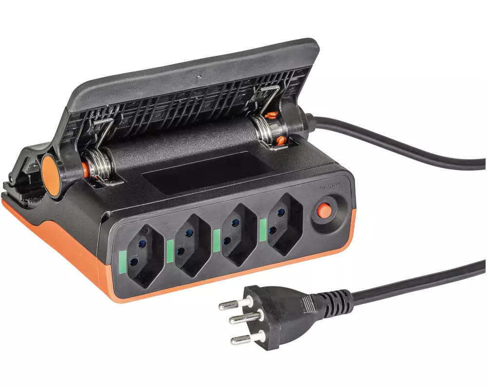 STEFFEN Steckdosenleiste 4x T13