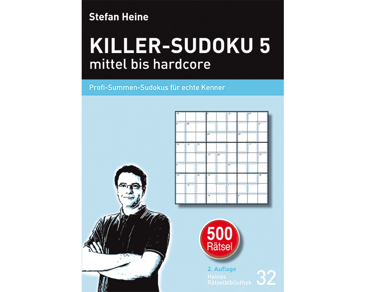 Killer-Sudoku 5 - mittel bis hardcore